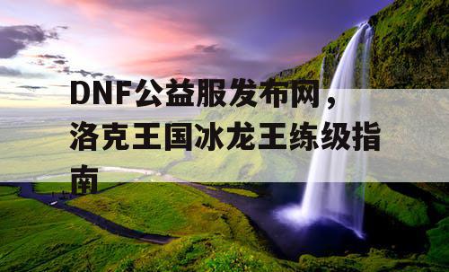 DNF公益服发布网，洛克王国冰龙王练级指南